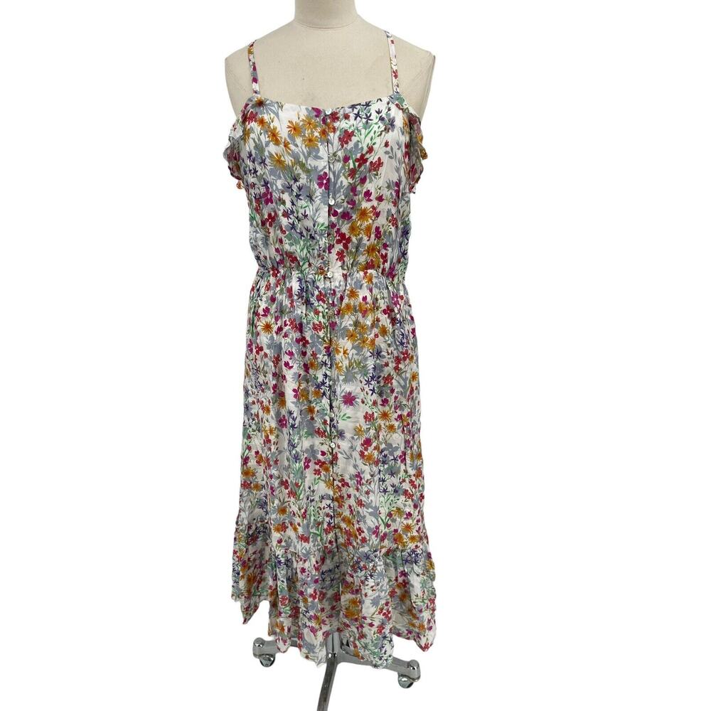 NWT J Jill Dress Summer Garden Floral Sleeveless Size XSP - Picture 12 of 12